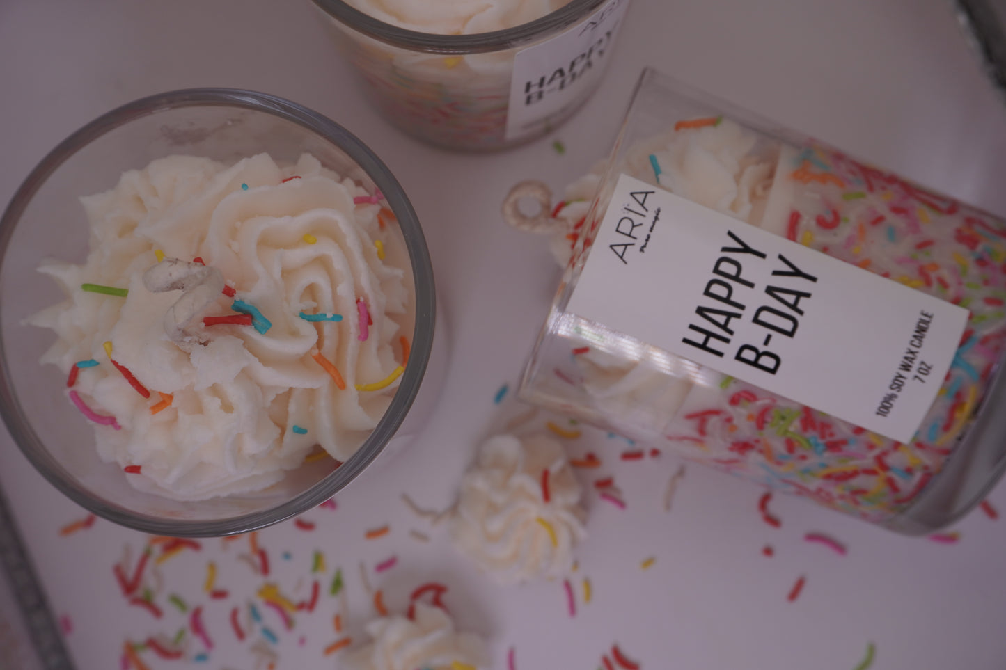 HAPPY B-DAY CANDLE
