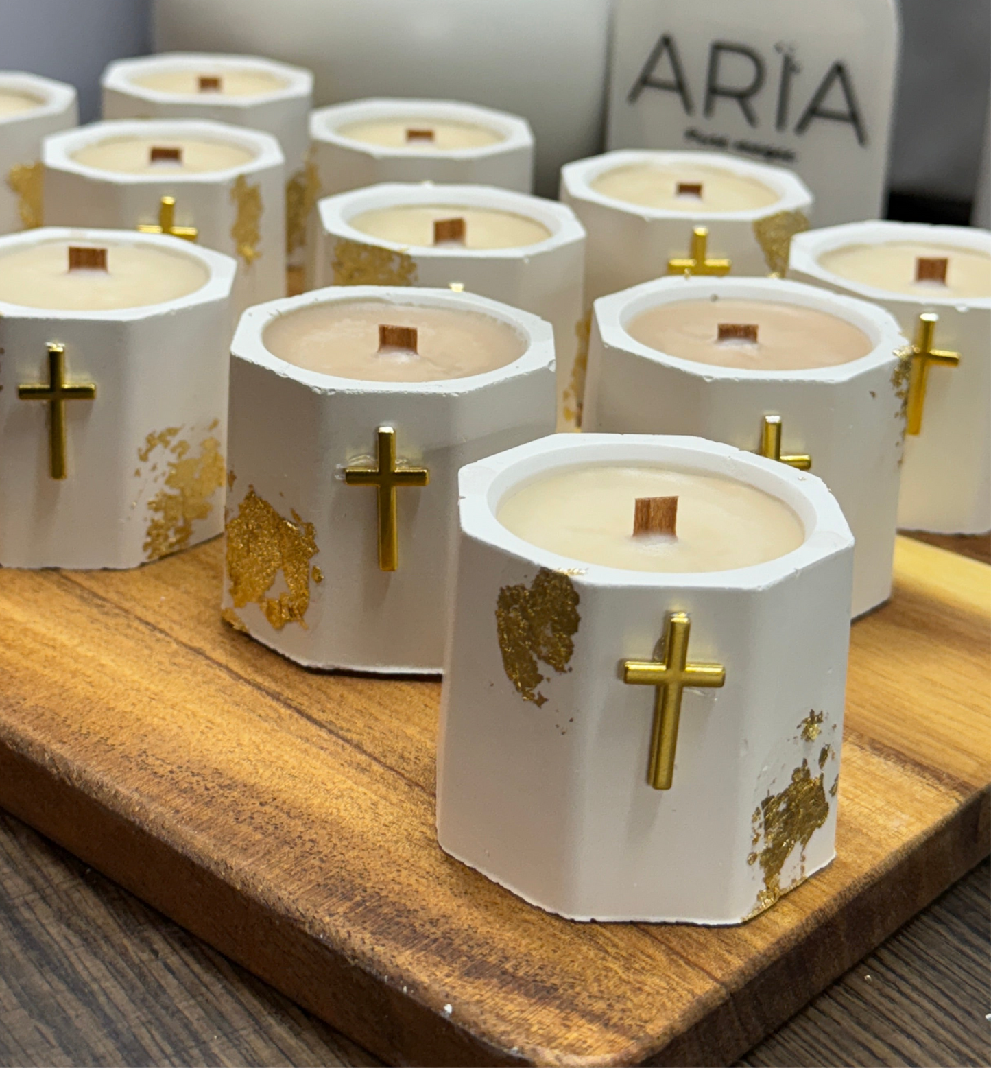 Religious Base Mini Candle