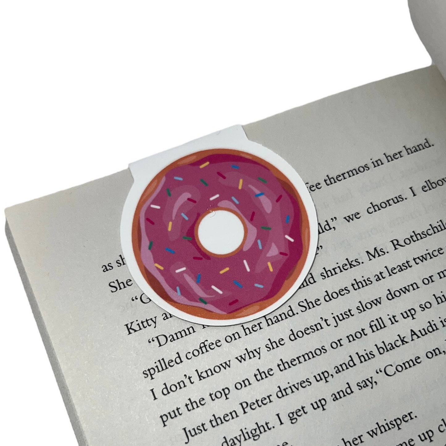 Donut Magnetic Bookmark