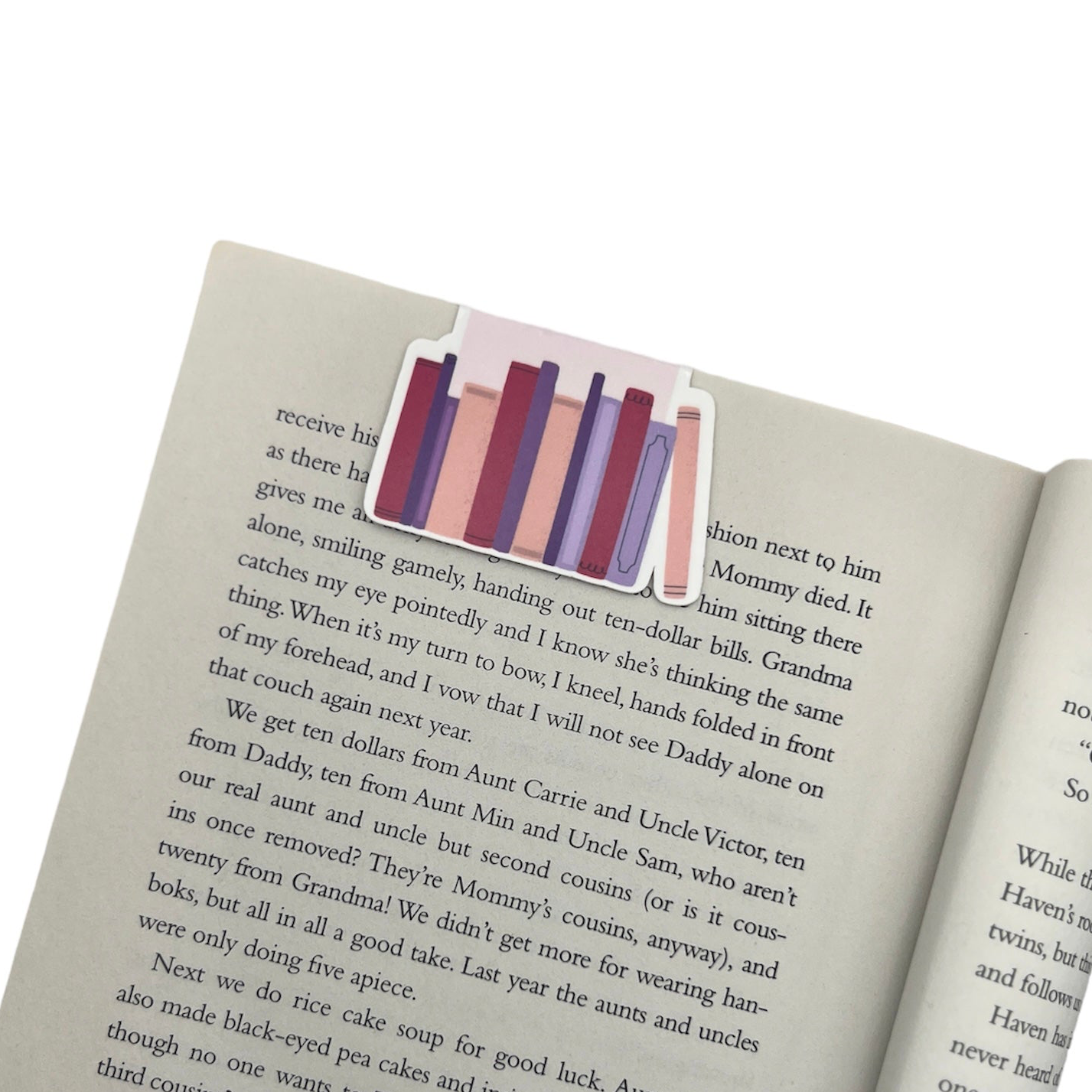 Books - Magnetic Bookmark