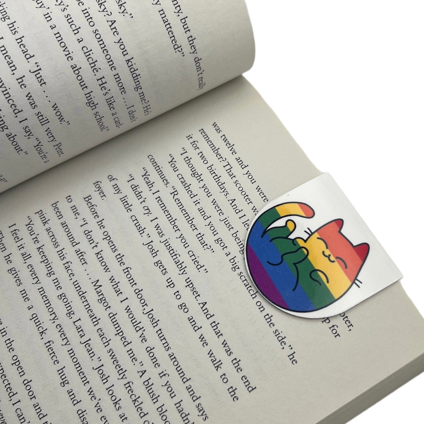 PRIDE CAT Magnetic Bookmark