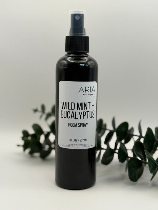WILD MINT & EUCALYPTUS ROOM SPRAY 8OZ